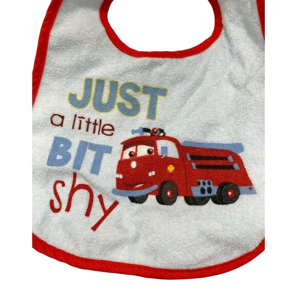 Disney Baby Drool Feeding Bib One Size Terry Cloth one Side Plastic back Just a - Picture 2 of 4